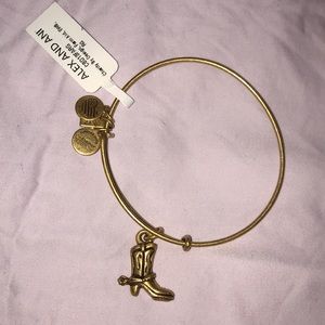 Alex and Ani Cowboy Boot bracelet